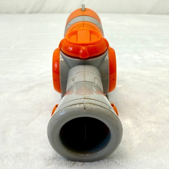 Nerf Zombie Strike Clear Shot Targeting Scope 2009 Gray Orange - Picture 6 of 9
